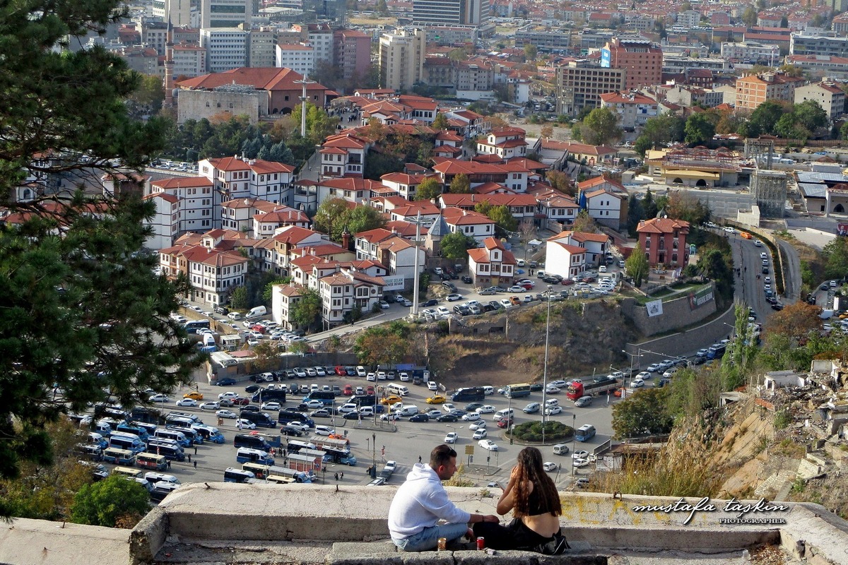 photo "Ankara Kalesi' nden bakış" tags: landscape, nature, travel, Ankara, Ankara Kalesi, Kale, Manzara