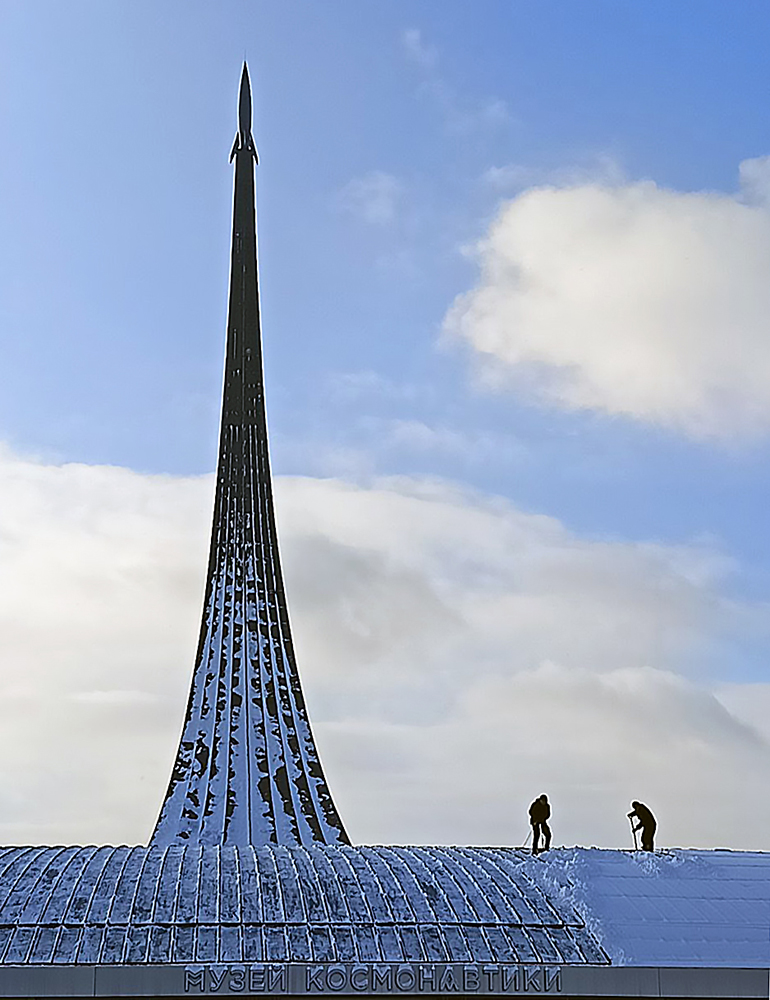 photo "***" tags: landscape, Moscow, winter, космос