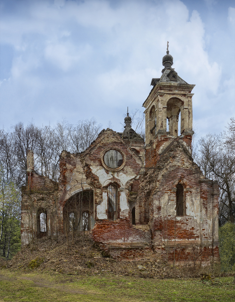 фото "Смоленская церковь" метки: архитектура, путешествия, руины, храм