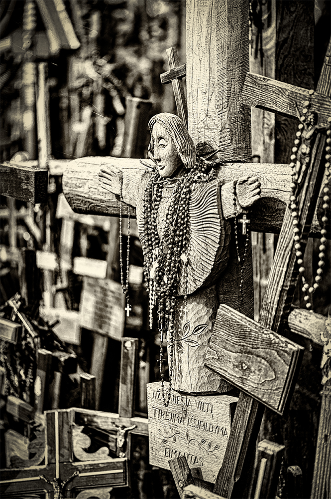 photo "Mountain of Crosses, Lithuania 4" tags: misc., 