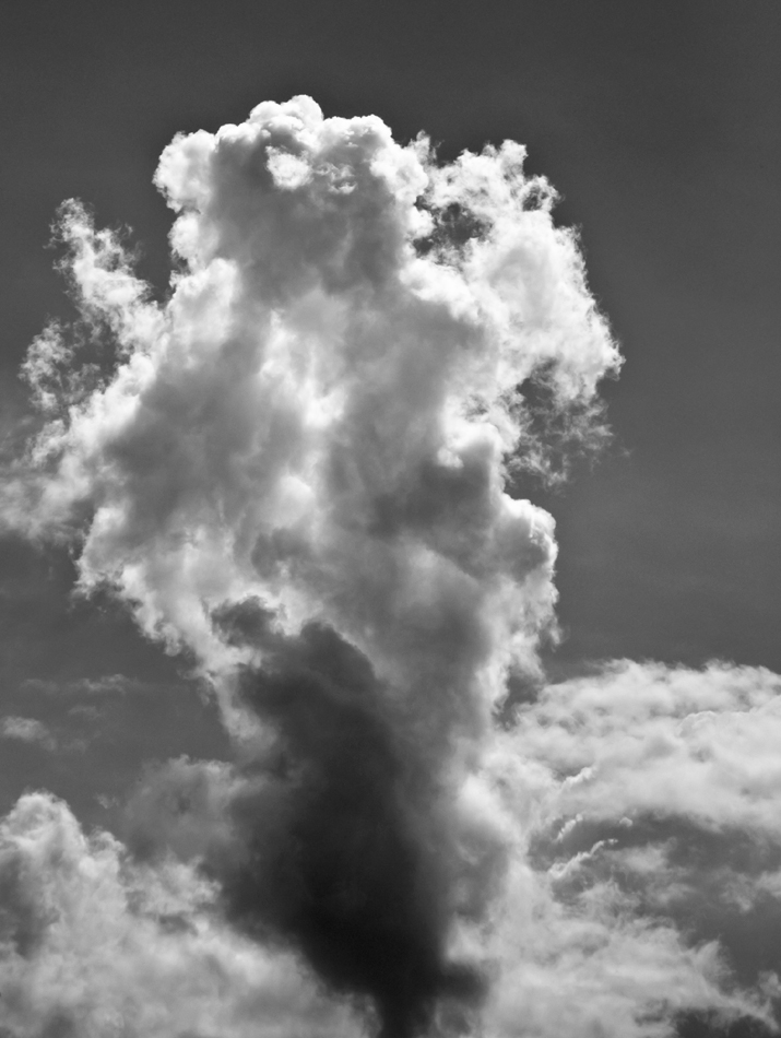 photo "CLD5" tags: nature, black&white, misc., clouds