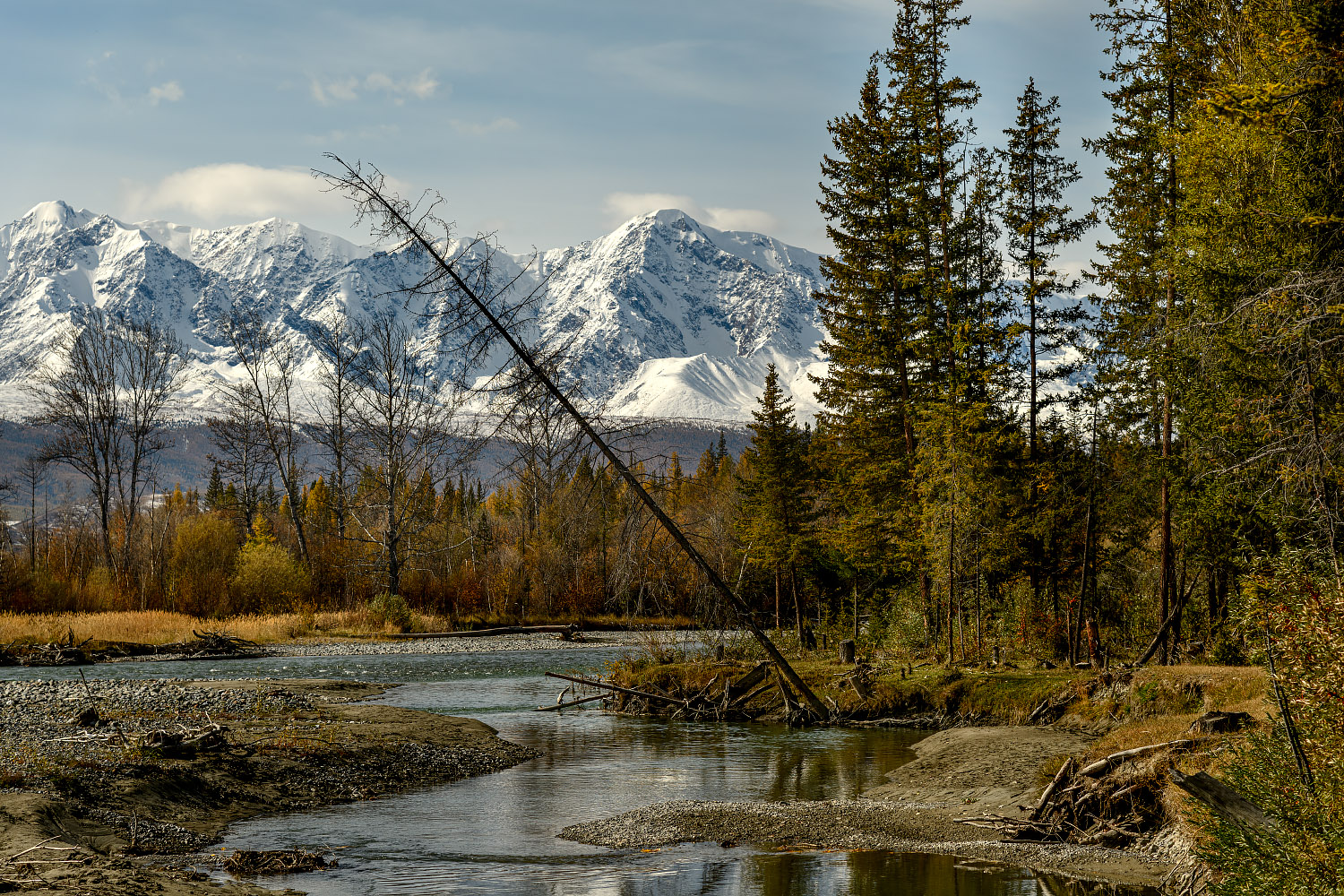фото "Природа Алтая" метки: пейзаж, путешествия, Алтай, горы, осень, путешествие, река