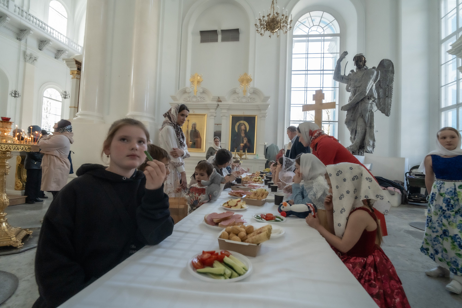 фото "Смольный. Пасха." метки: репортаж, 