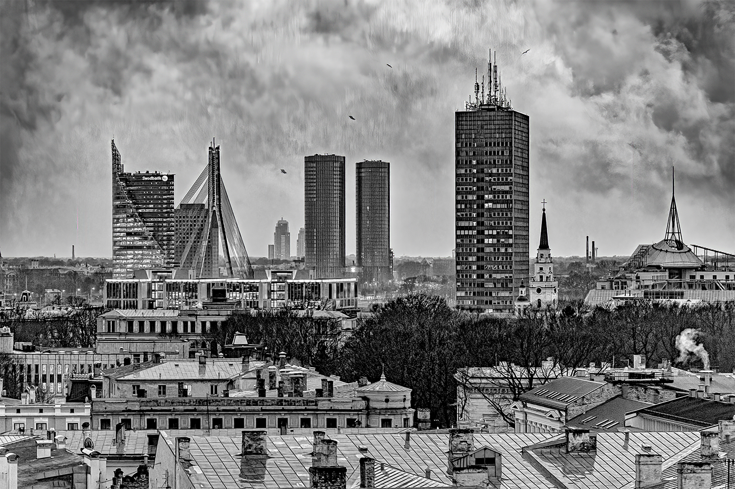 photo "Riga Roofs 8" tags: architecture, 