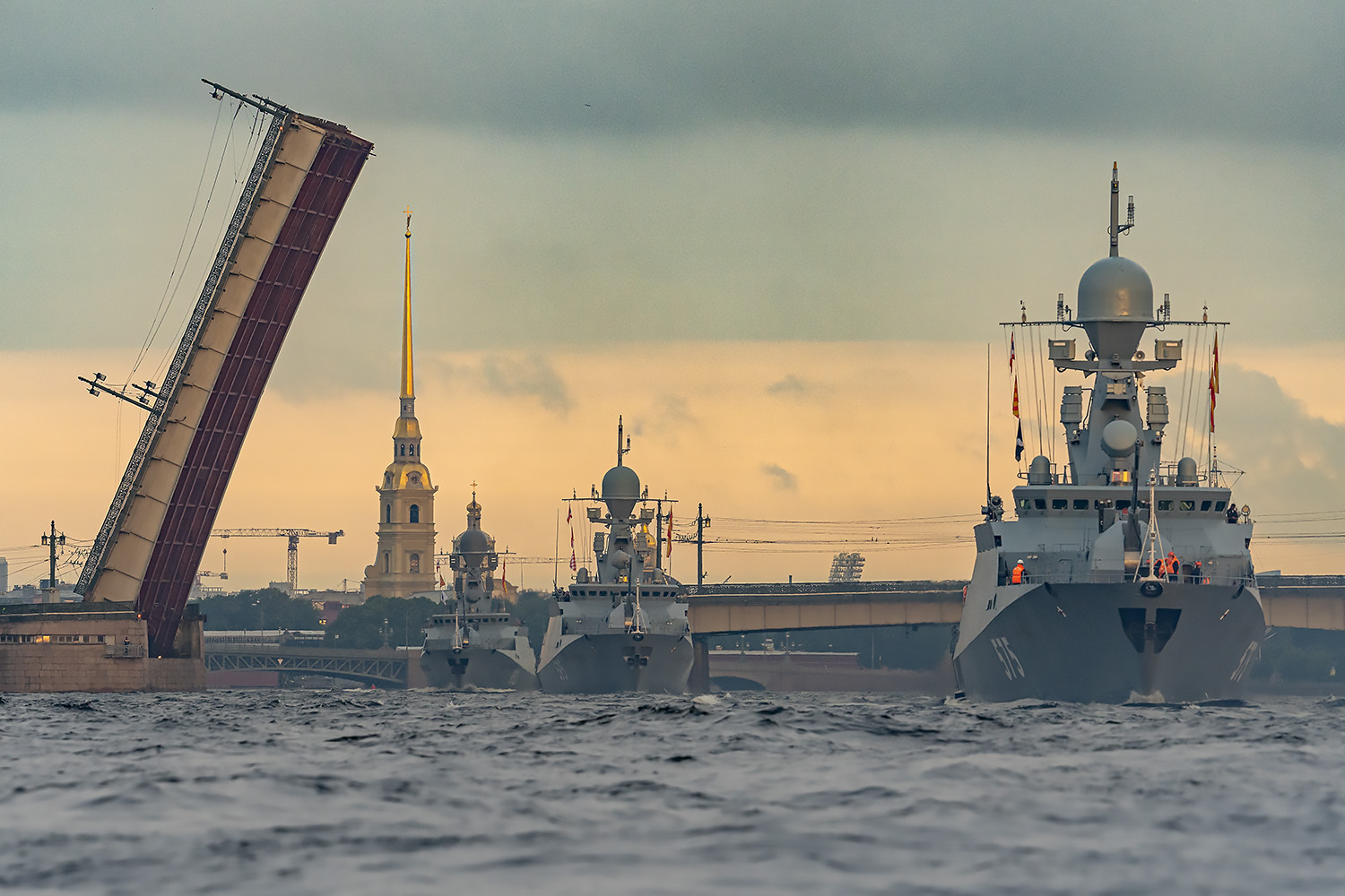 photo "Репетиция дня ВМФ 2024" tags: reporting, 