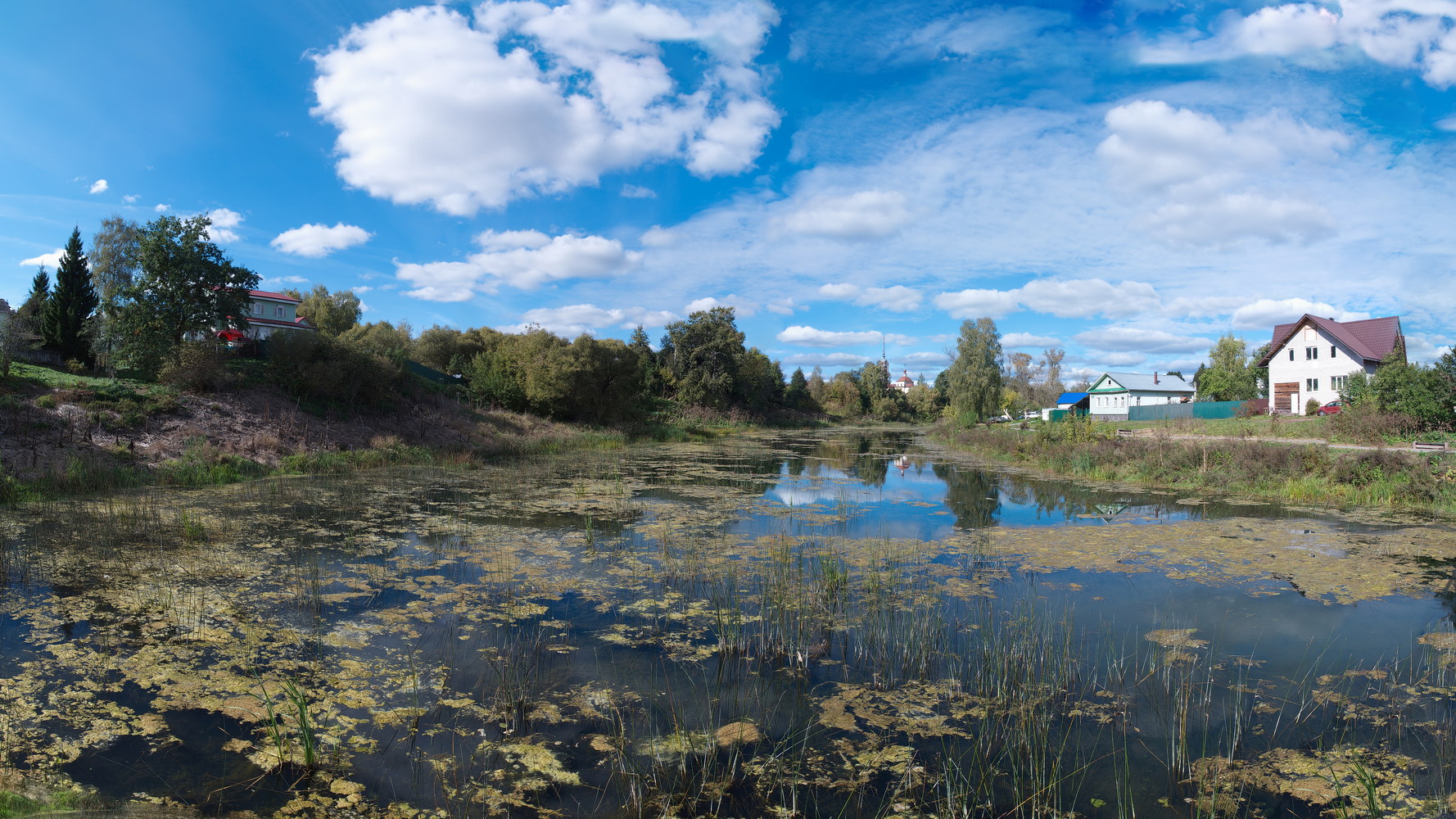 фото "***" метки: пейзаж, город, Kashin small town., Kashinka river, г. Кашин, р. Кашинка