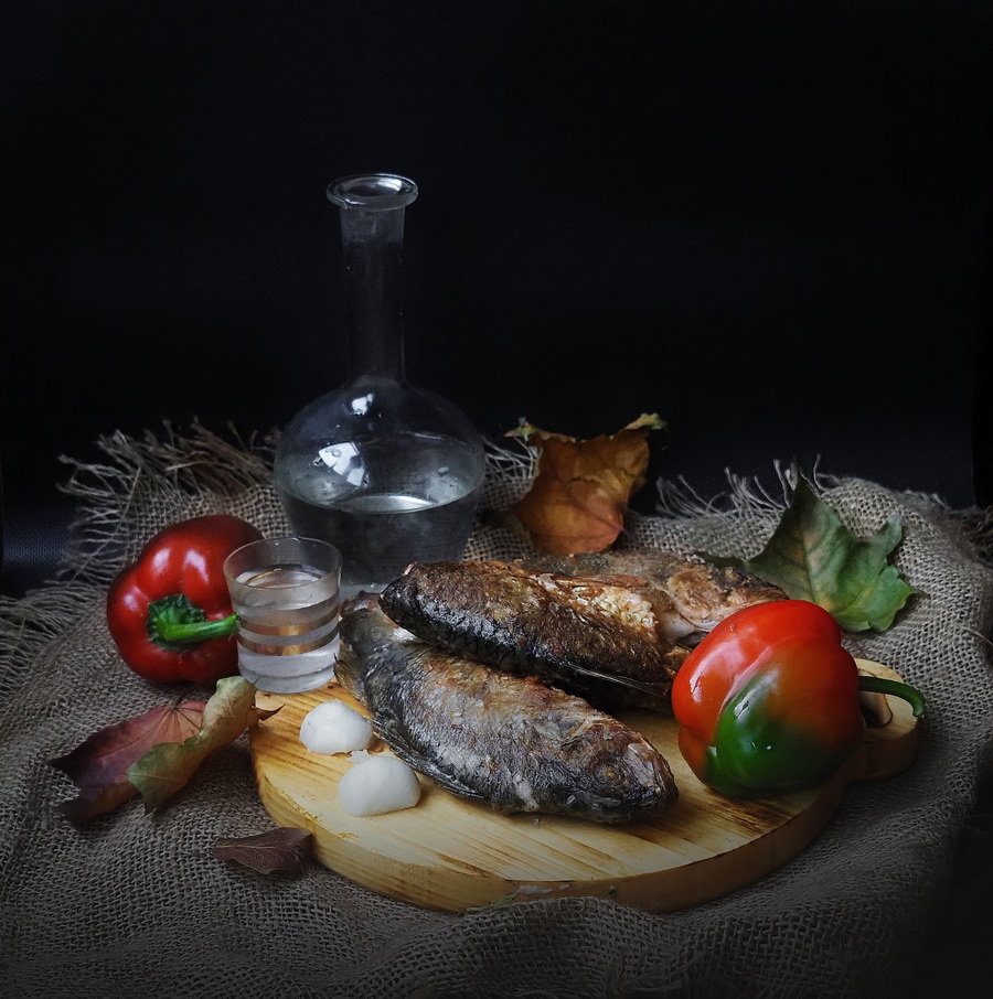 photo "***" tags: still life, evening, рыба
