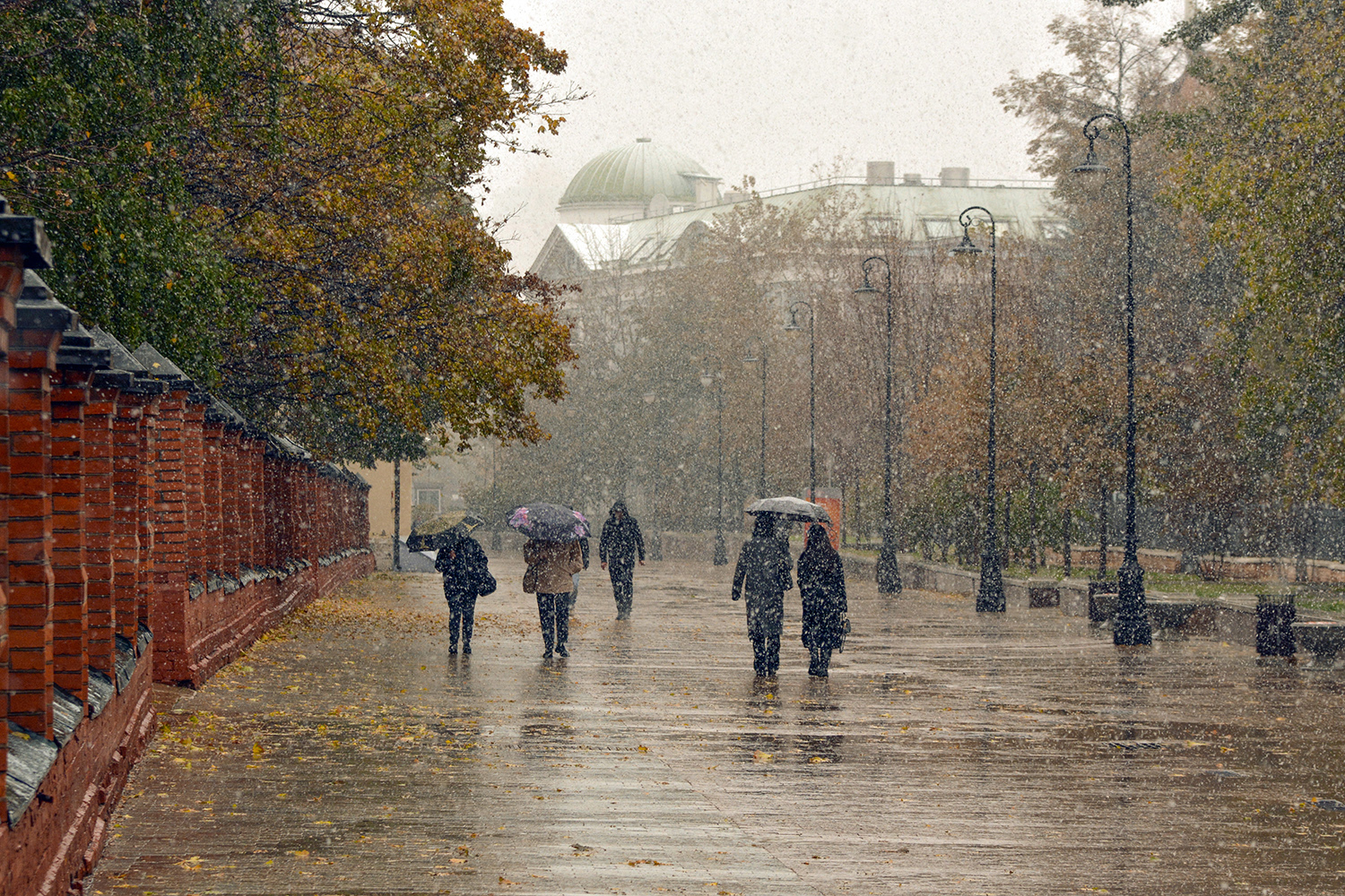 photo "***" tags: landscape, Moscow, snow, Лаврушинский переулок