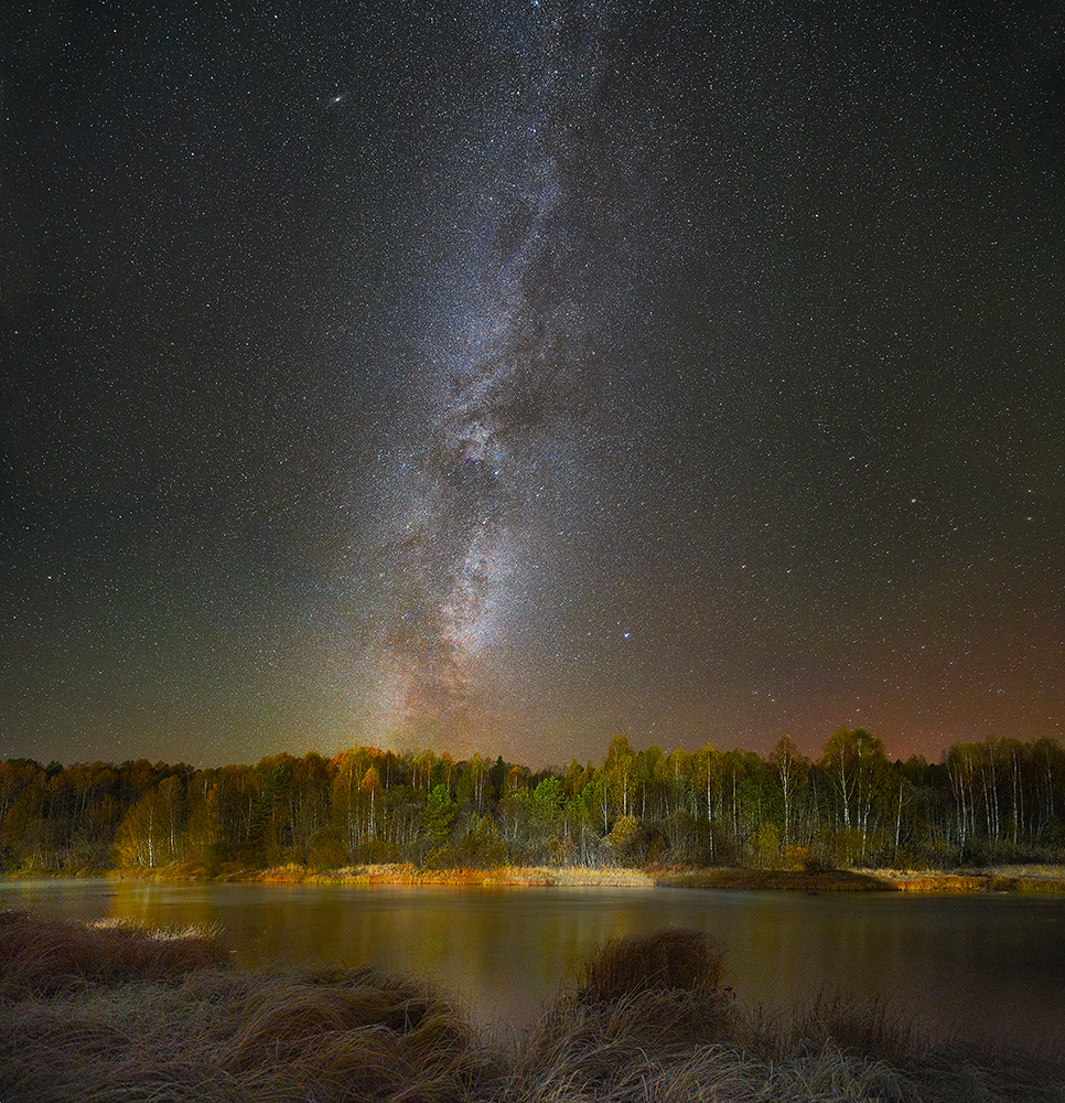 photo "Ночная осень" tags: landscape, 