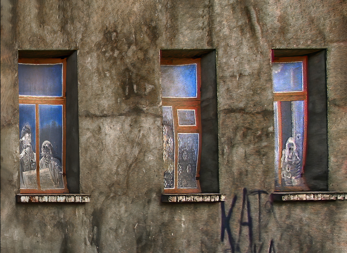 photo "окна...Боровск" tags: , 