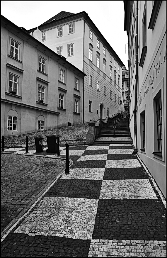фото "Улица" метки: черно-белые, архитектура, Prag Prague Praha