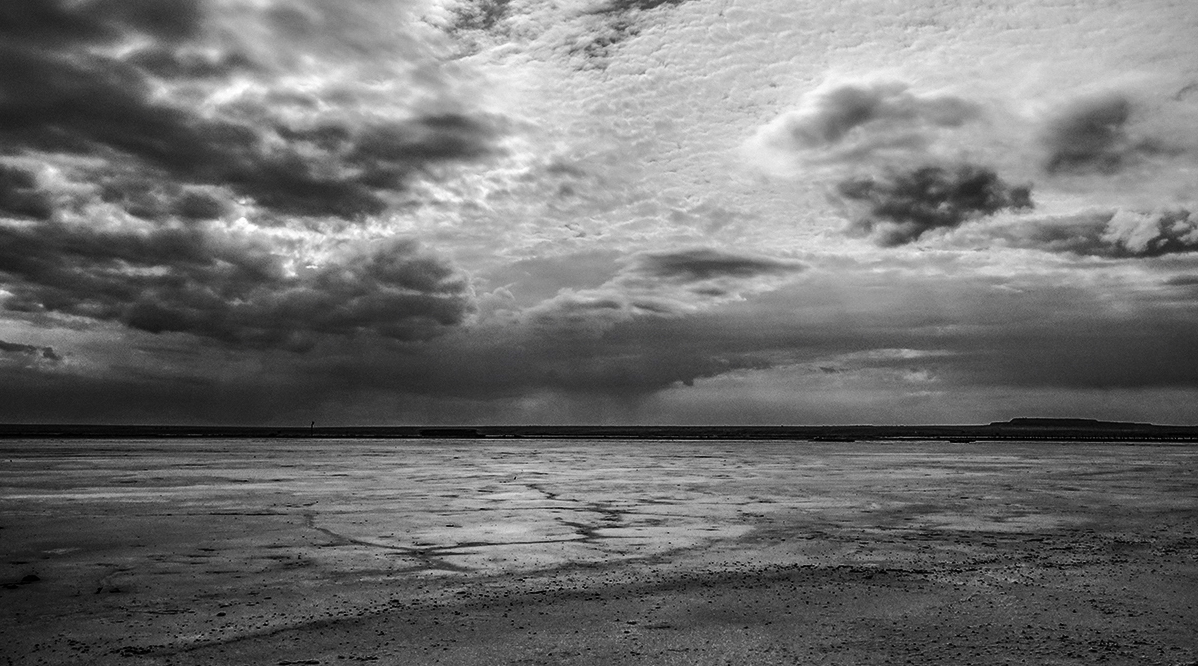 photo "Clouds over the lake - 3" tags: landscape, black&white, travel, 