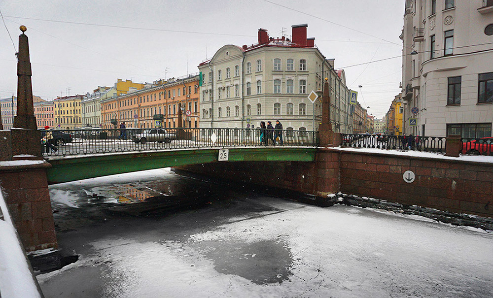 photo "зима" tags: city, architecture, travel, coast, river, Санкт Петербург